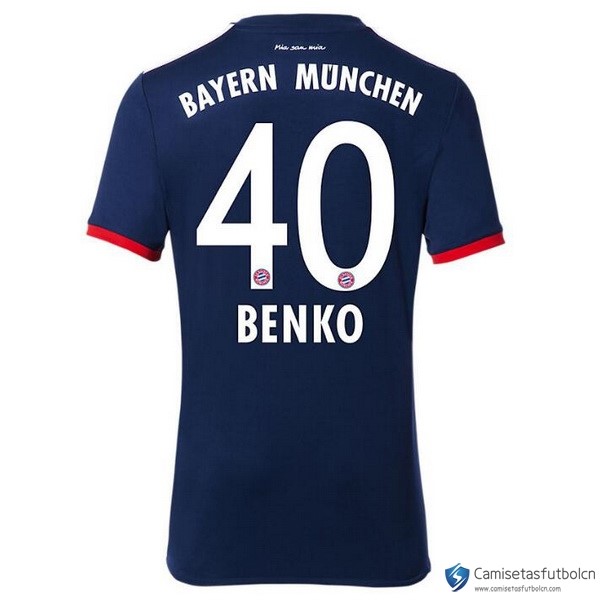 Camiseta Bayern Munich Segunda equipo Benko 2017-18